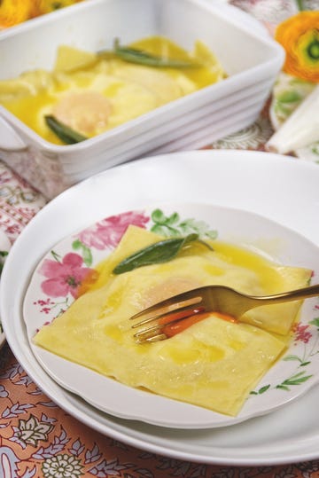 a bowl of soup with a spoon