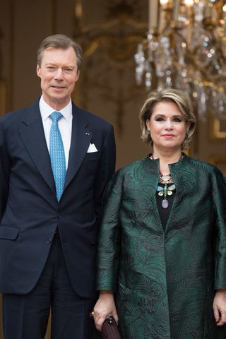 official visit of grand duc henri of luxembourg and grande duchesse maria teresa of luxembourg