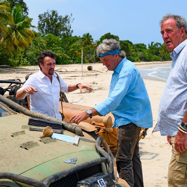 Jeremy Clarkson, James May and Richard Hammond Shoot Final Episode of The Grand Tour