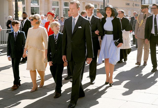 La familia real de Luxemburgo