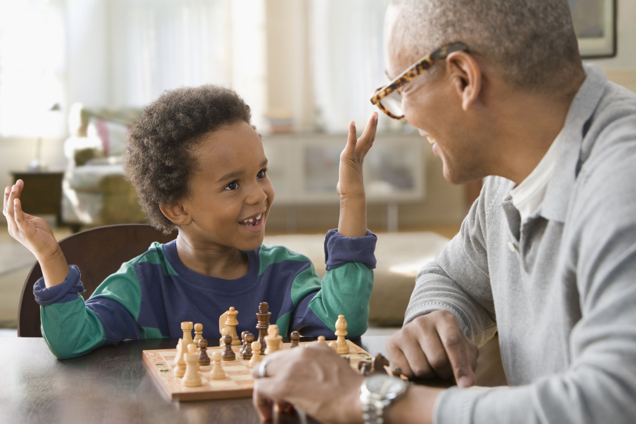 Kids Playing Chess Photos, Images and Pictures