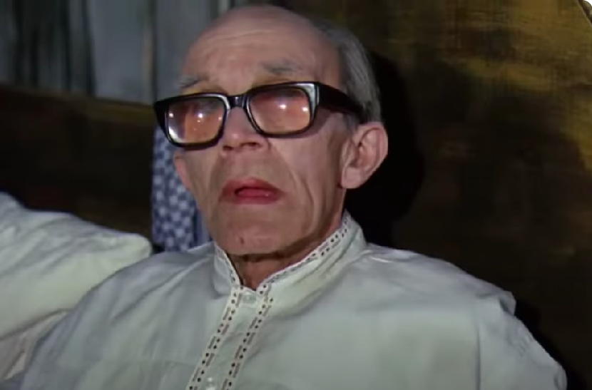 a person wearing glasses