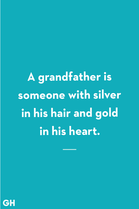 Grandpa Quotes Silver Hair Gold Heart