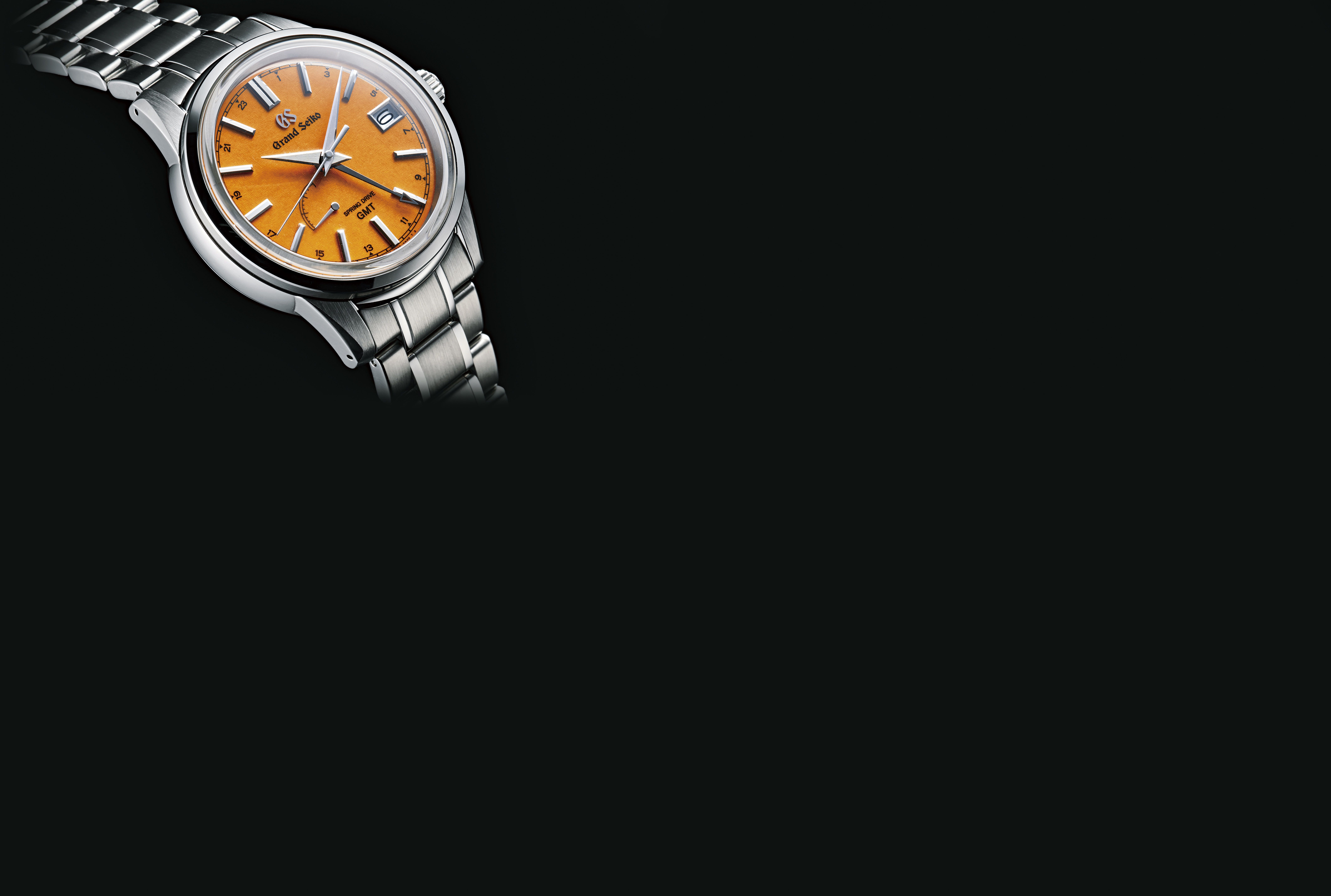 グランドセイコー 限定“オレンジ”モデル、「国産最高峰時計」をオン