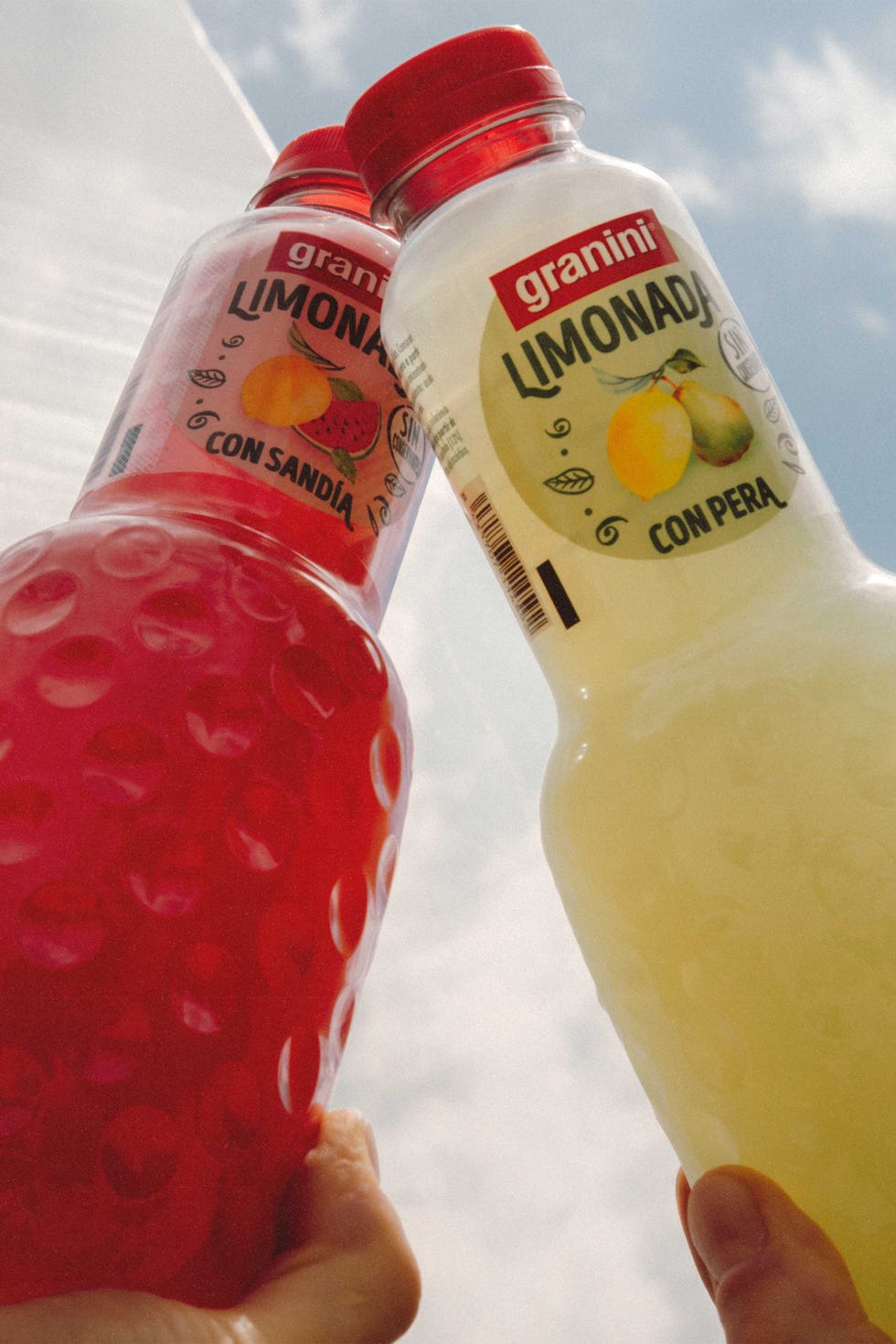 nuevas limonadas de granini con pera y con sandia