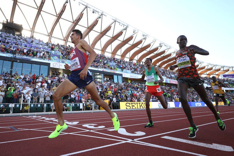 Heartbreak Again for Grant Fisher World Athletics Championships Men's