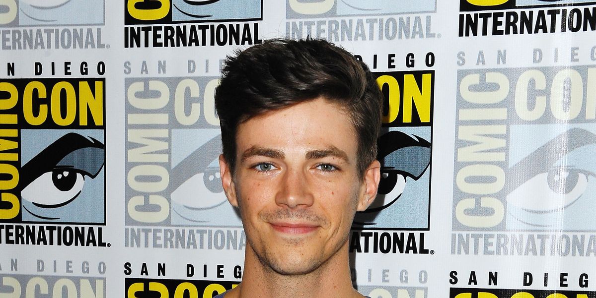 The Flash S Grant Gustin Reacts To Hartley Sawyer S Firing