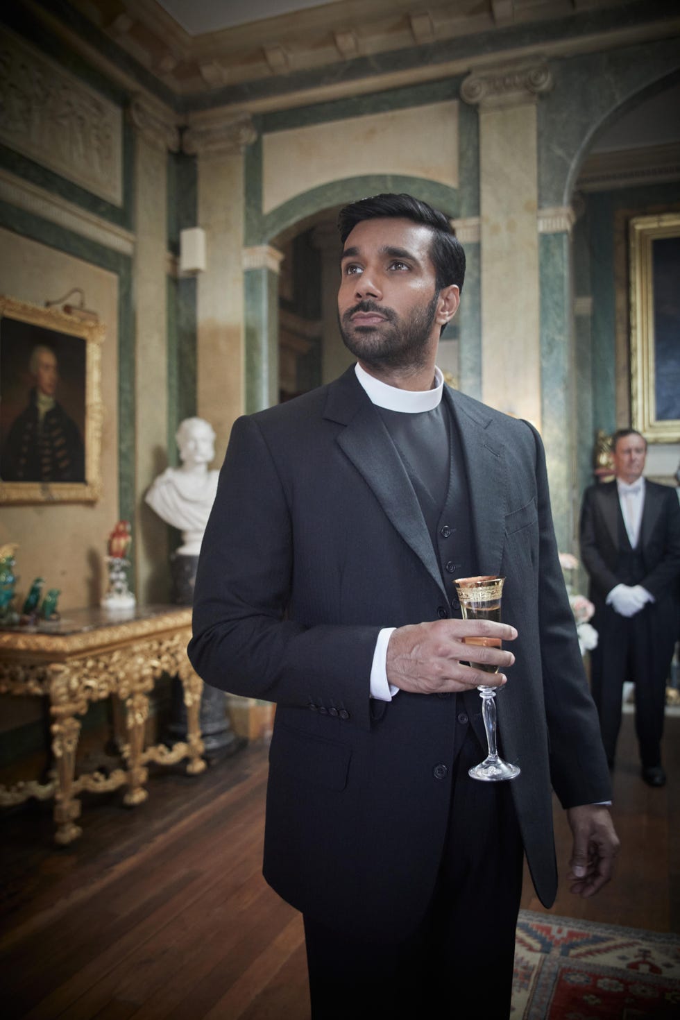 rom kudosmasterpiecegrantchester sr9 on itv1 and itvxepisode 4pictured rishi nair as alphy kotteramthis photograph is c kudosmasterpiece and can only be reproduced for editorial purposes directly in connection with the programme or event mentioned above, or itv plc this photograph must not be manipulated excluding basic cropping in a manner which alters the visual appearance of the person photographed deemed detrimental or inappropriate by itv plc picture desk this photograph must not be syndicated to any other company, publication or website, or permanently archived, without the express written permission of itv picture desk full terms and conditions are available on the website wwwitvcompresscentreitvpicturestermsfor further information please contactpatricksmithitvcom