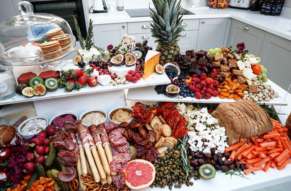 Food, Meal, Natural foods, Brunch, Cuisine, Dish, Buffet, Food group, Delicacy, Whole food, 