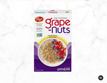 grape nuts cereal