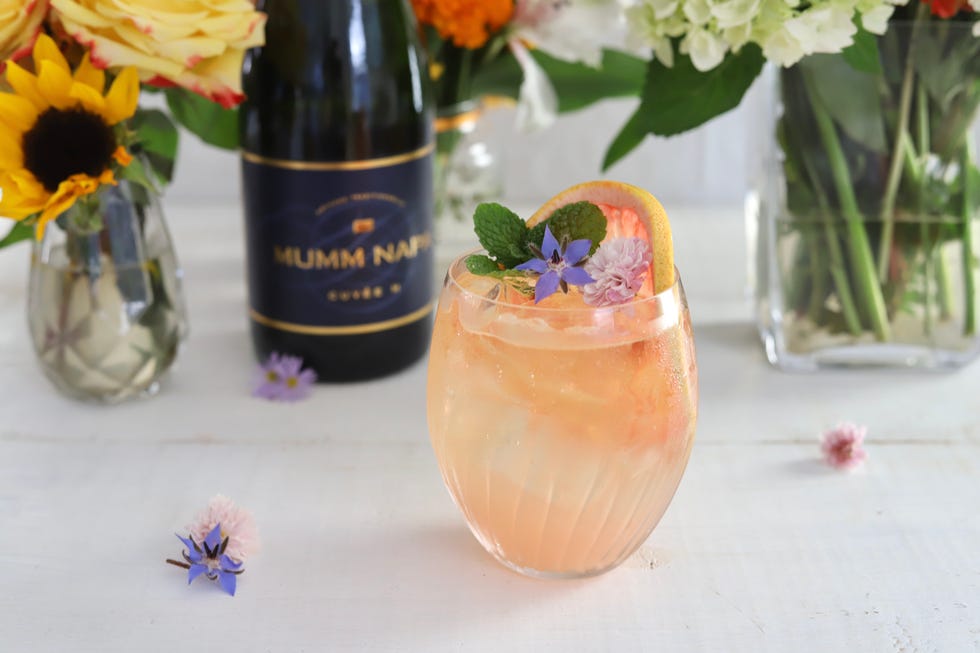 Flowery Cocktails For Spring