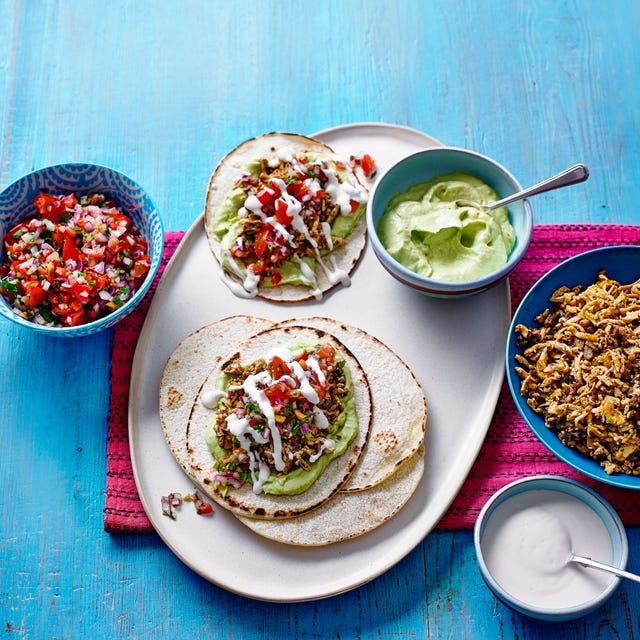 february seasonal recipes grated tofu taco