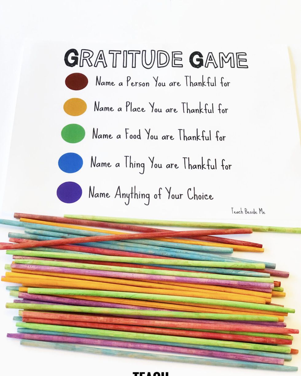 thanksgiving games gratitude