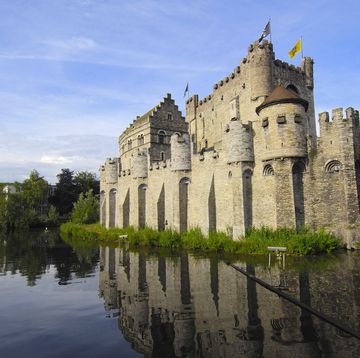 kasteel gravensteen in gent, belgië