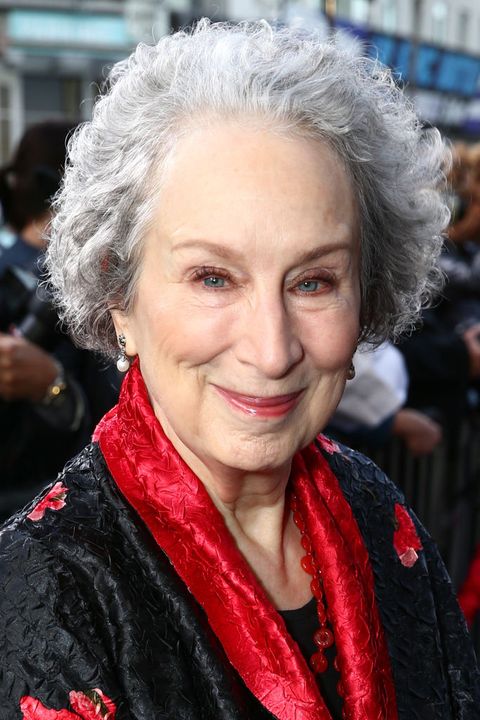 gray hair color ideas  margaret atwood