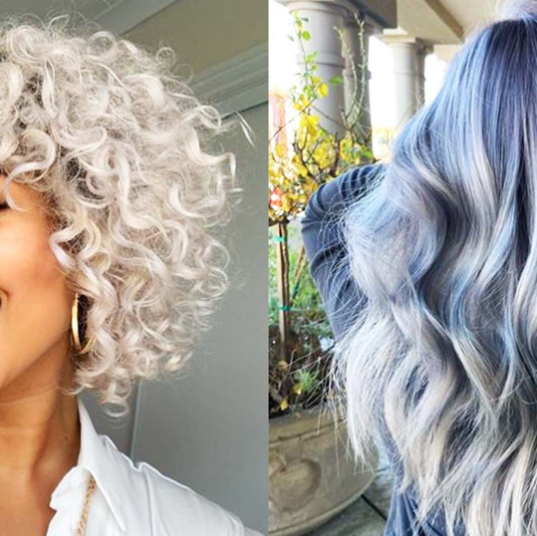 15 Grey Ombre Hair Ideas To Rock This Year  Grey ombre hair, Hair color,  Grey hair color