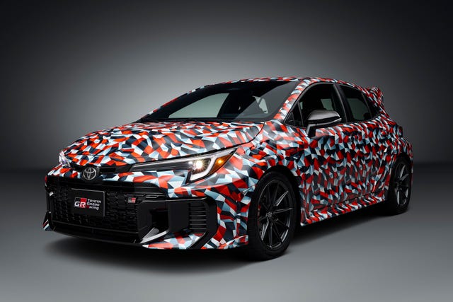 toyota gr corolla development car