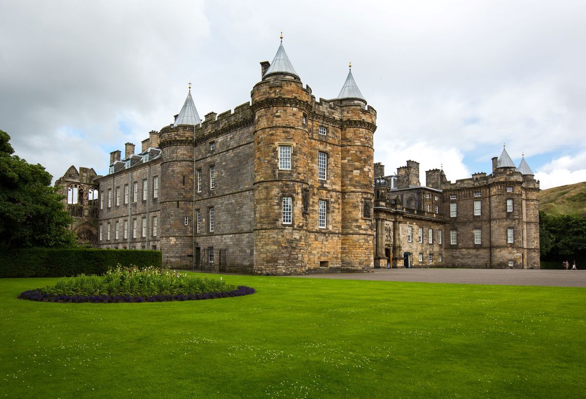 great britain scotland edinburgh the palace of holyroodhouse