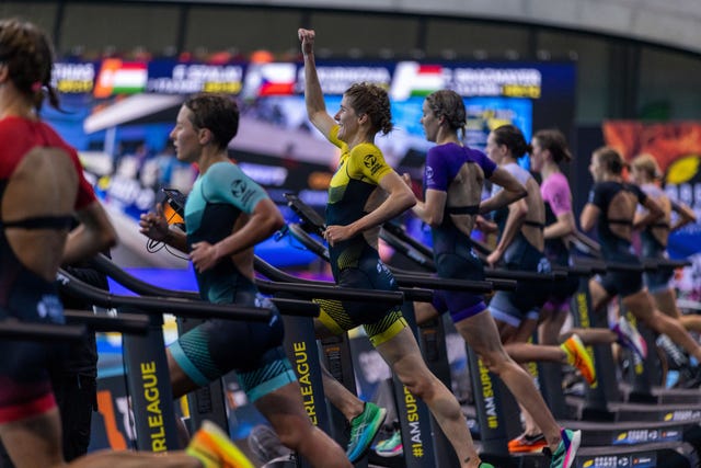 el campeonato mundial de triatlón de videojuego