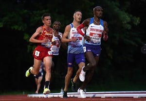 carlos mayo derrota a mo farah en birmingham