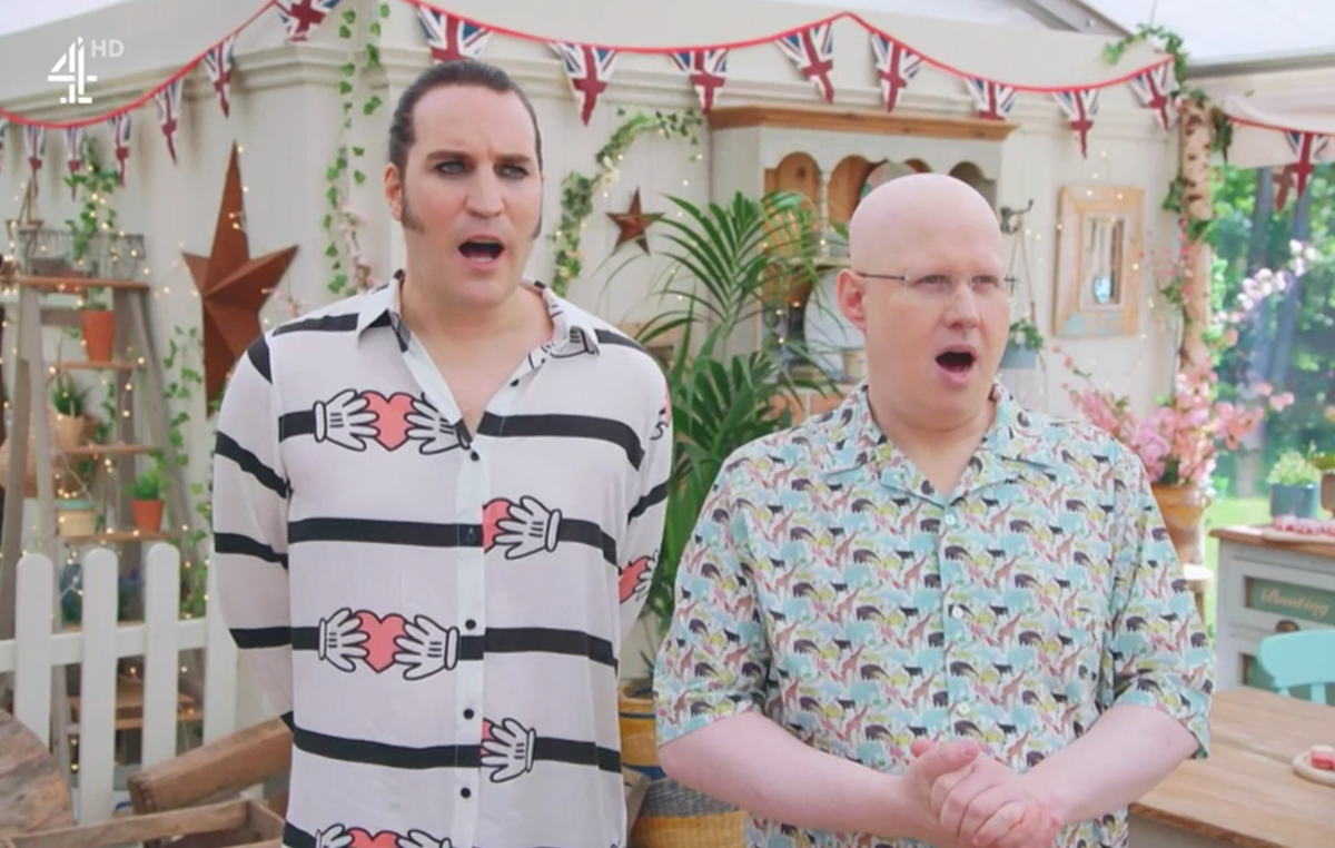 great british bake off matt lucas and noel fielding