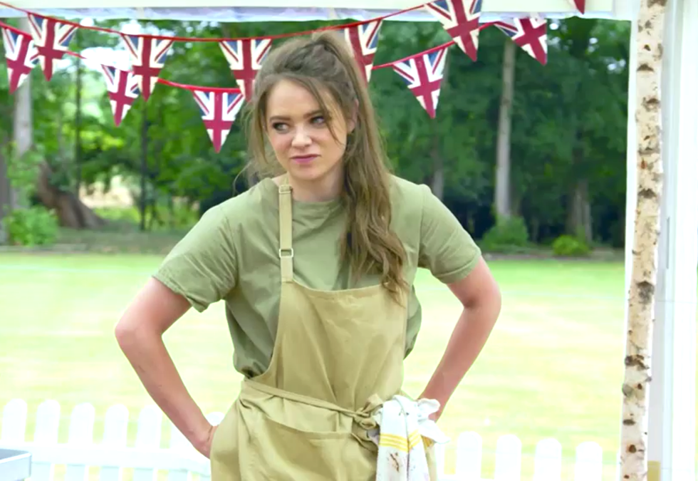 Great British Bake Off contestant eliminated during '80s week