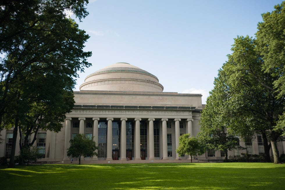 great dome overlooking killian court at massachusetts institute of technology