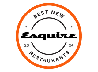 badge for best new restaurants 2024 by esquire