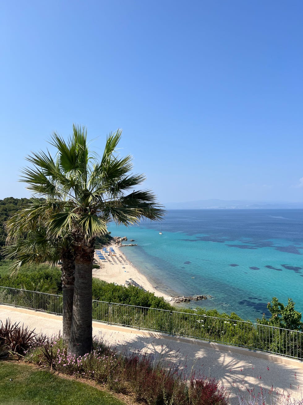 greece luxury hotel private beach
