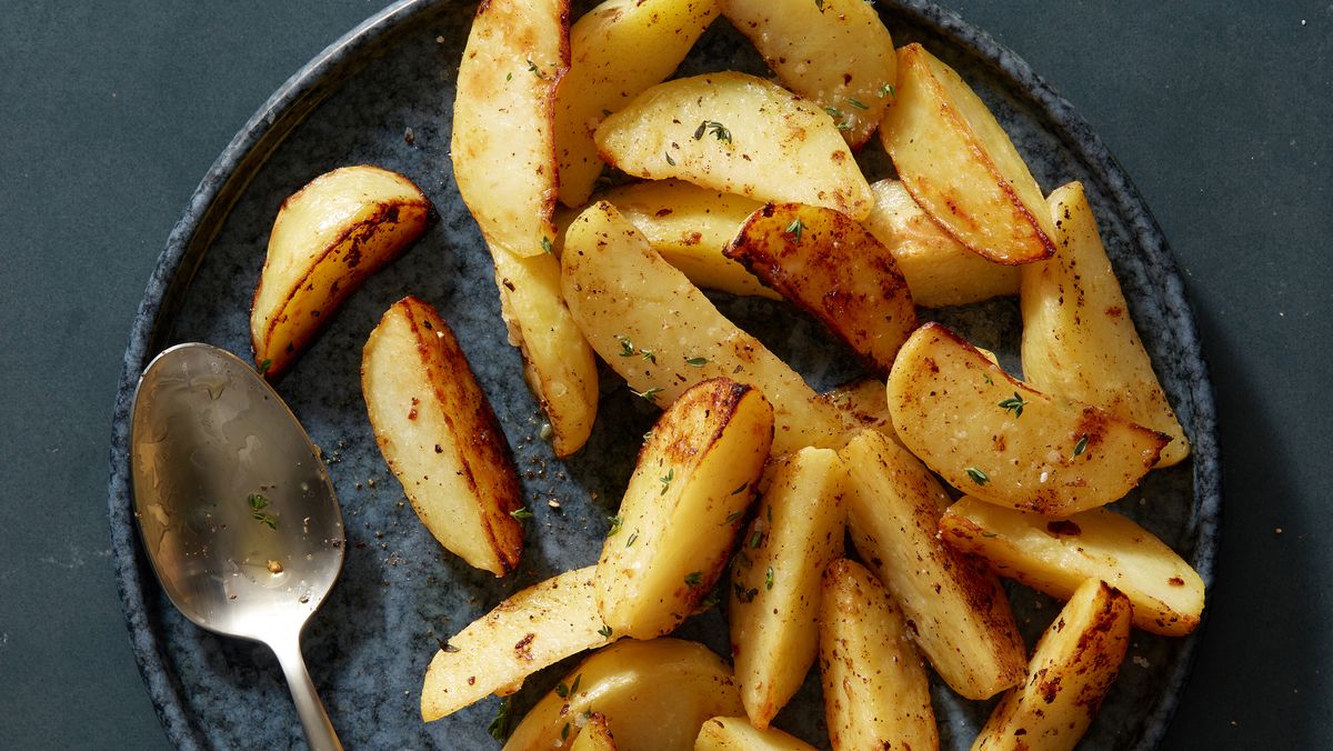 preview for These Crispy Greek Lemon Potatoes Just Might Upstage Your Main