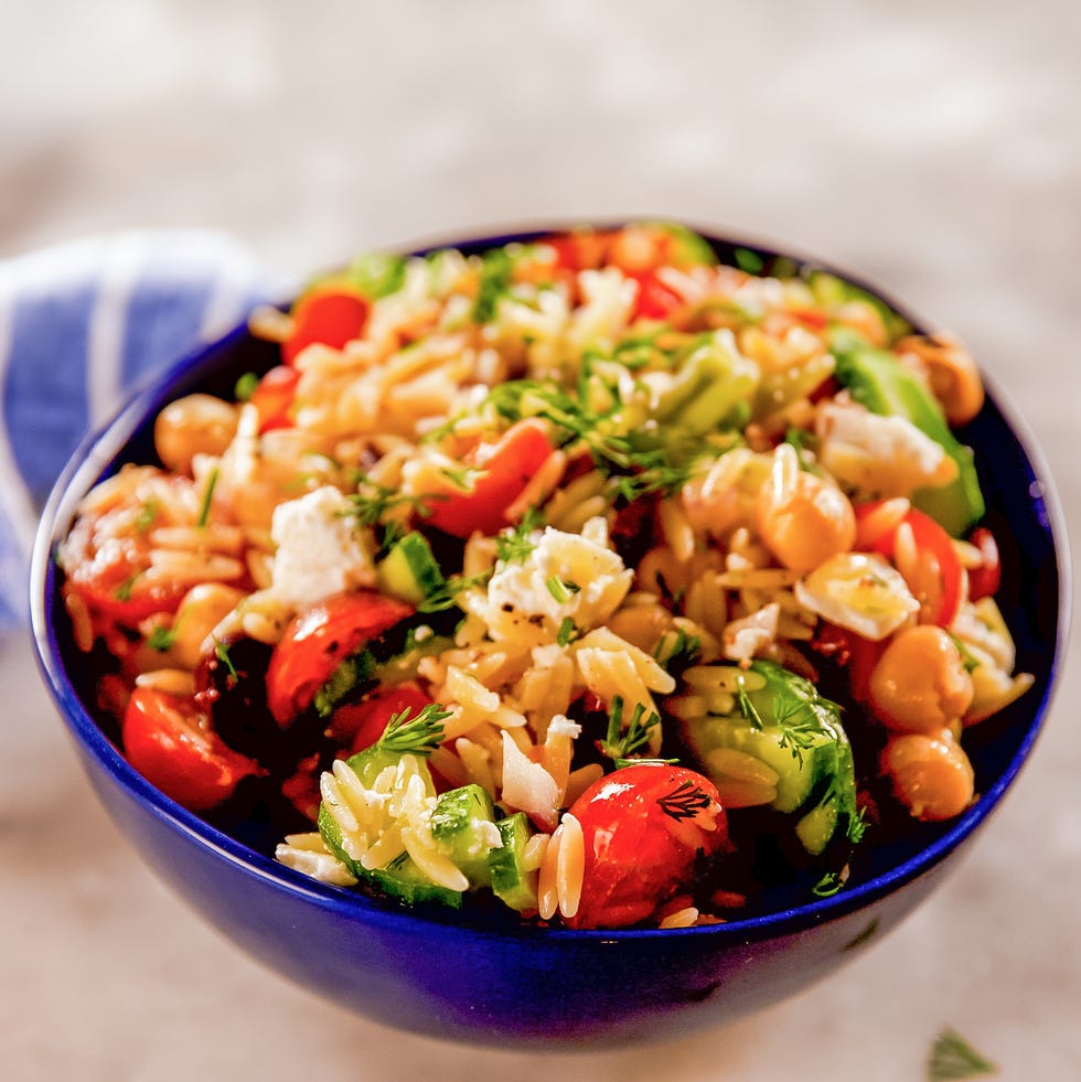 greek orzo salad