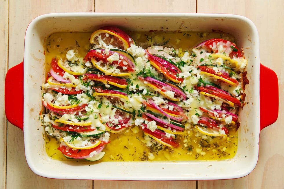 greek stuffed chicken