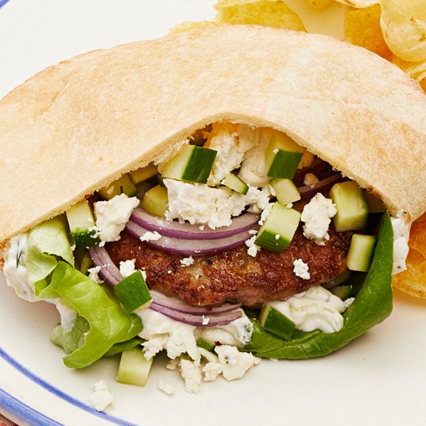 greek style turkey burger recipe