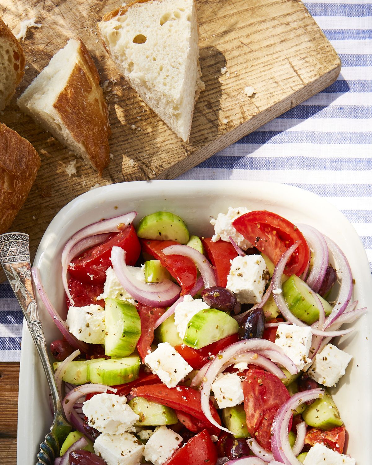 greek tomato and feta salad