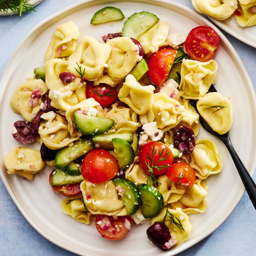 greek tortellini salad