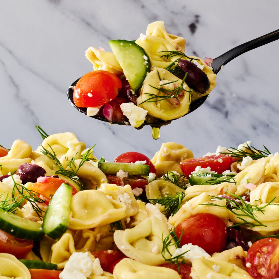 greek tortellini salad
