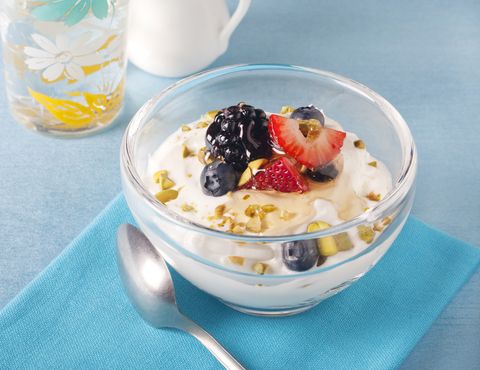 Greek Yogurt with Fruit and Honey