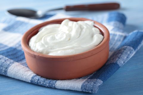 Greek yogurt - best foods for hair growth