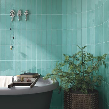 village teal wall tiles, tile mountain