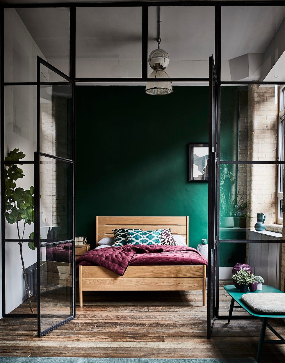 green bedroom ideas