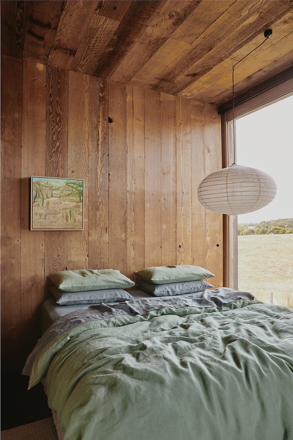 green bedroom ideas cabincore