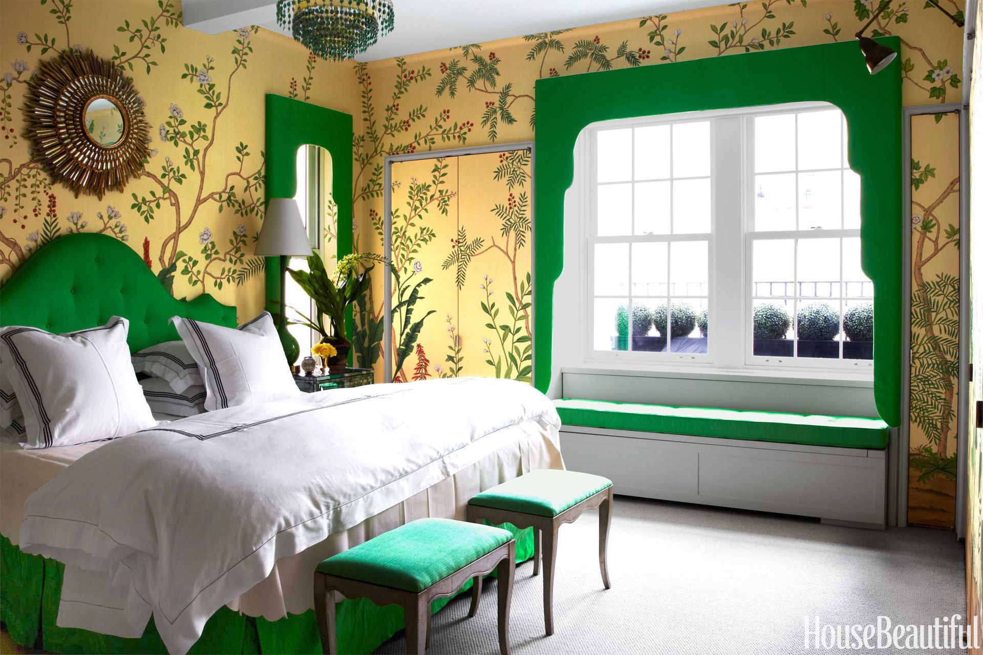 14 Beautiful Bedroom Colour Schemes : Sage Green Colour Scheme