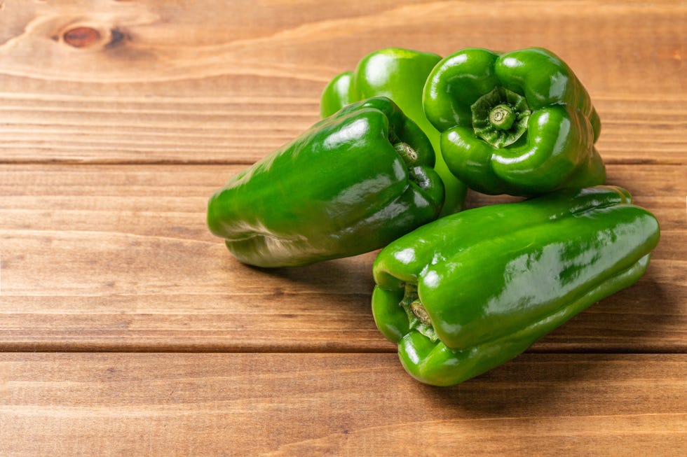 green bell peppers