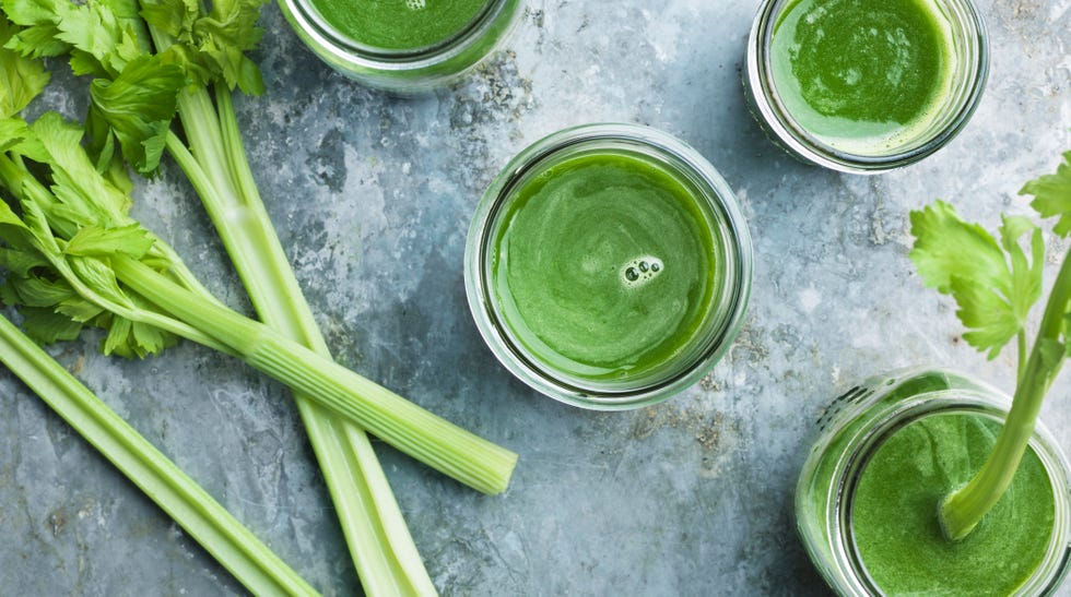 Green celery smoothie