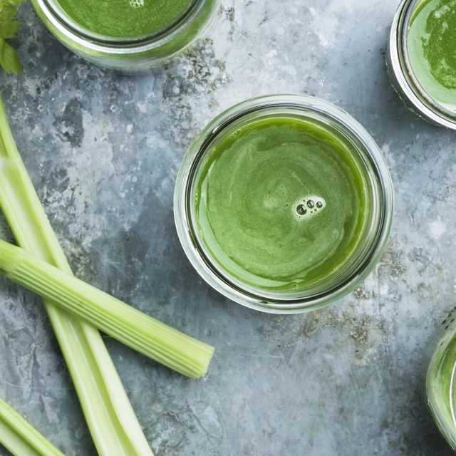 Green celery smoothie
