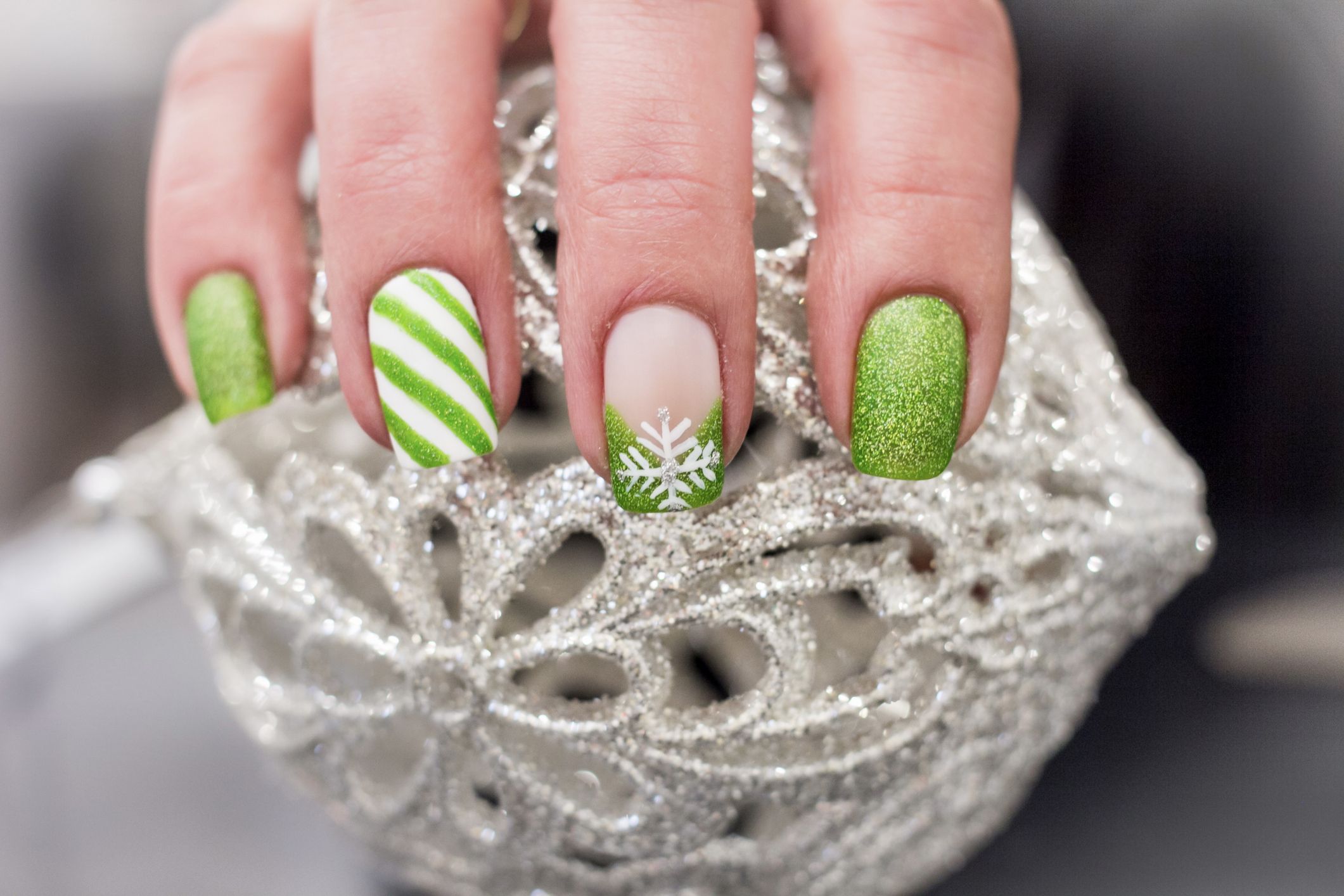 10 Unique and Festive Christmas Nail Designs 2021 on Pinterest Get