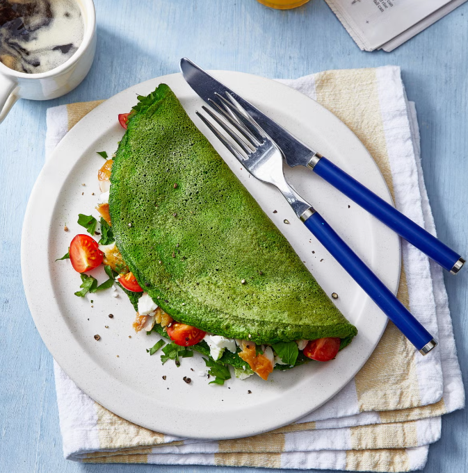 green egg omelette