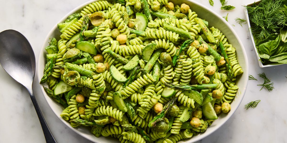 preview for This Green Goddess Pasta Salad Is My Potluck Good-Luck Charm