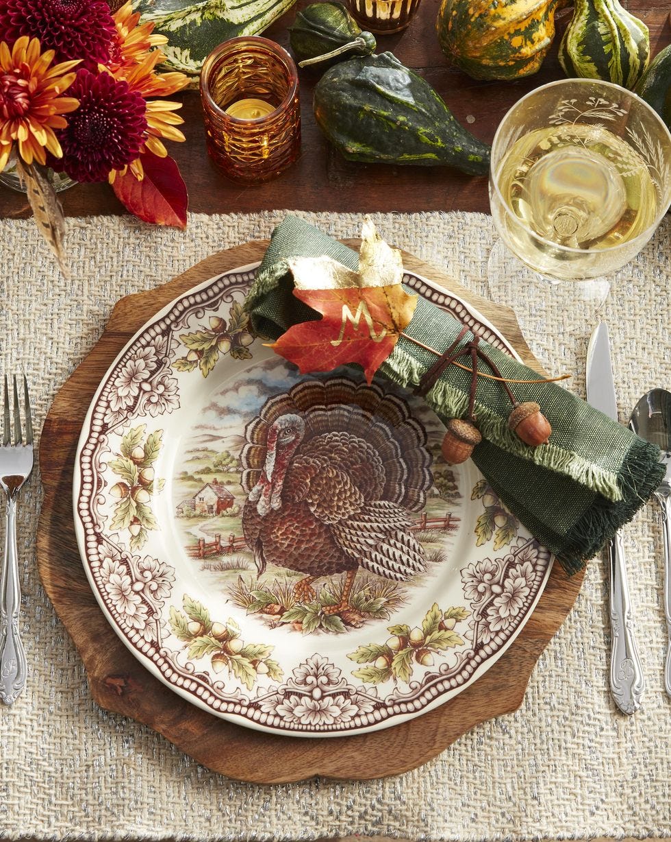 thanksgiving crafts leaf place card