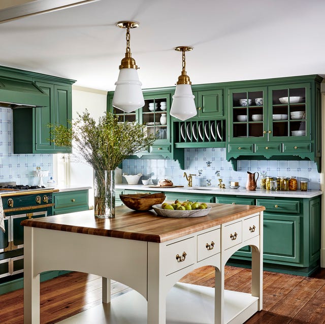 14 Green Kitchen Cabinet Ideas 2023 - Top Green Paint Colors for